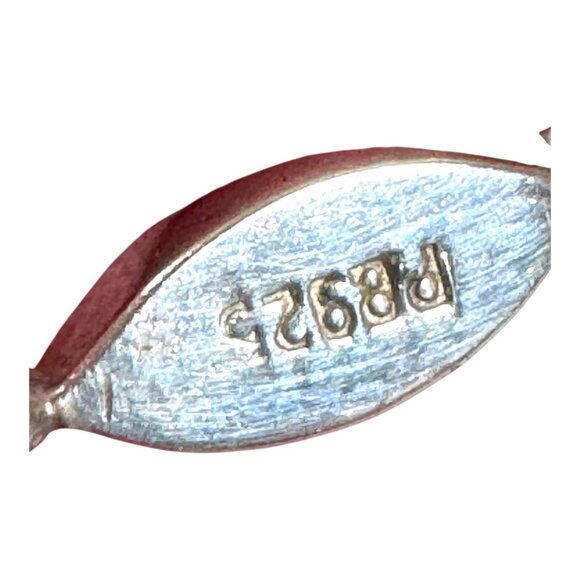 Fortunoff Sterling Silver Amethyst & Jade Floral Necklace & Earrings Jewelry Set - Picture 14 of 16